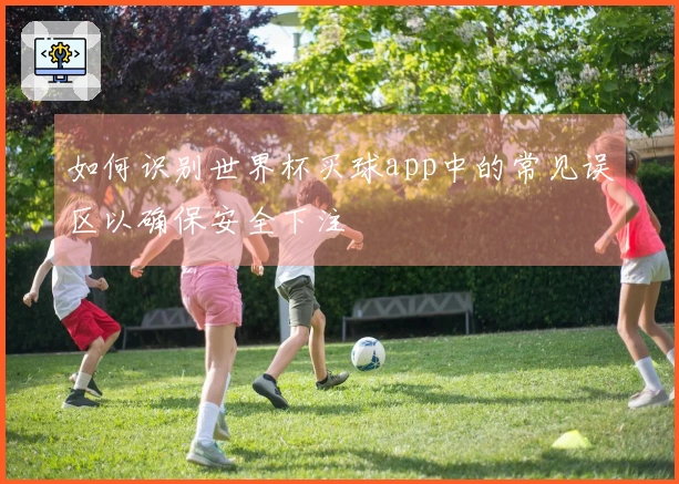 如何识别世界杯买球app中的常见误区以确保安全下注