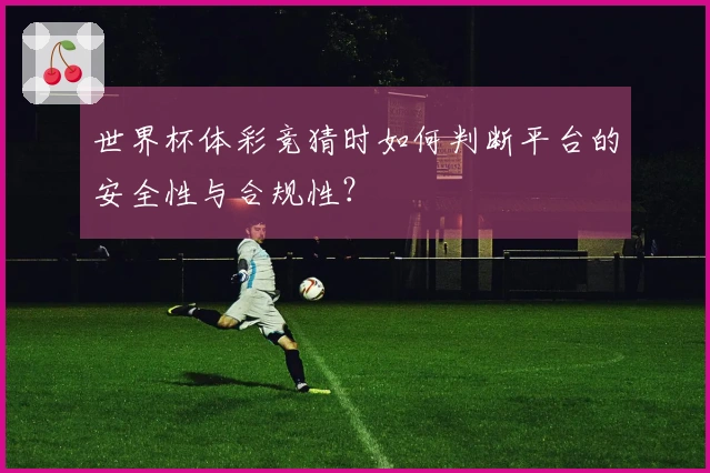 世界杯体彩竞猜时如何判断平台的安全性与合规性？